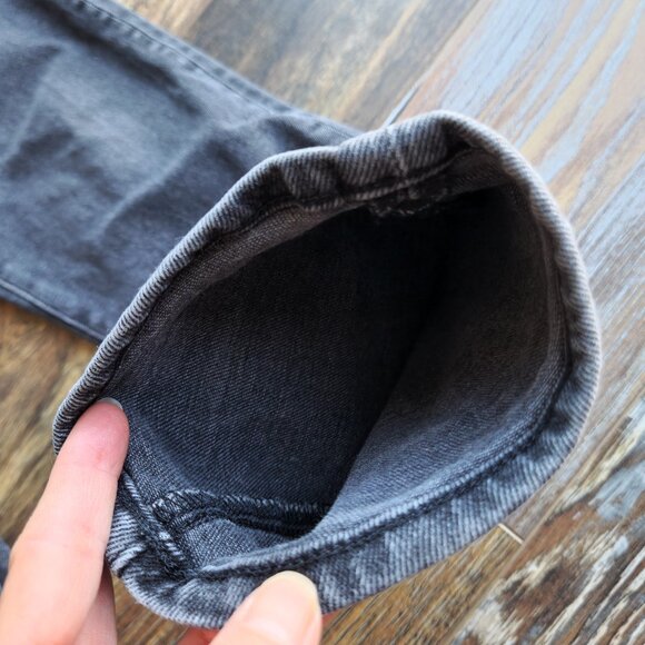 Madewell The Perfect Vintage Jeans High Rise Stretch Lunar Wash Black - Picture 4 of 10